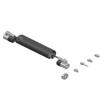 Ergonomic Solutions Dual lock curly cable - 1.7m length
